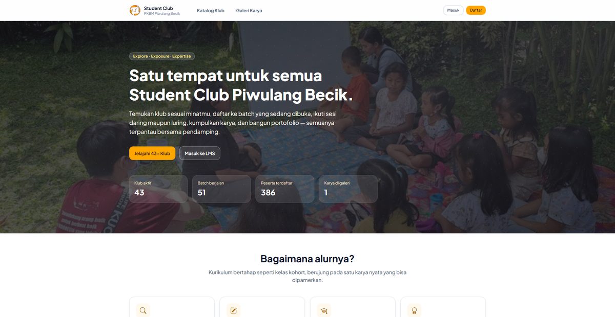 Student Club Piwulang Becik